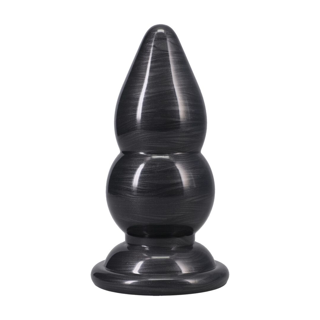 Doc Johnson Double Payload - Plug anal - Gunmetal