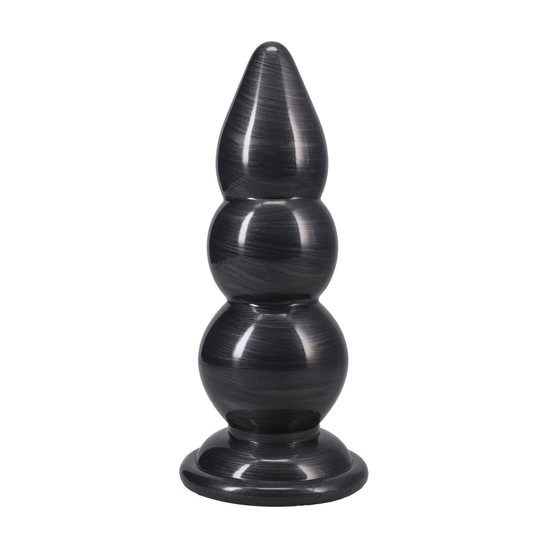 Doc Johnson Triple Payload - Plug anal - Gunmetal