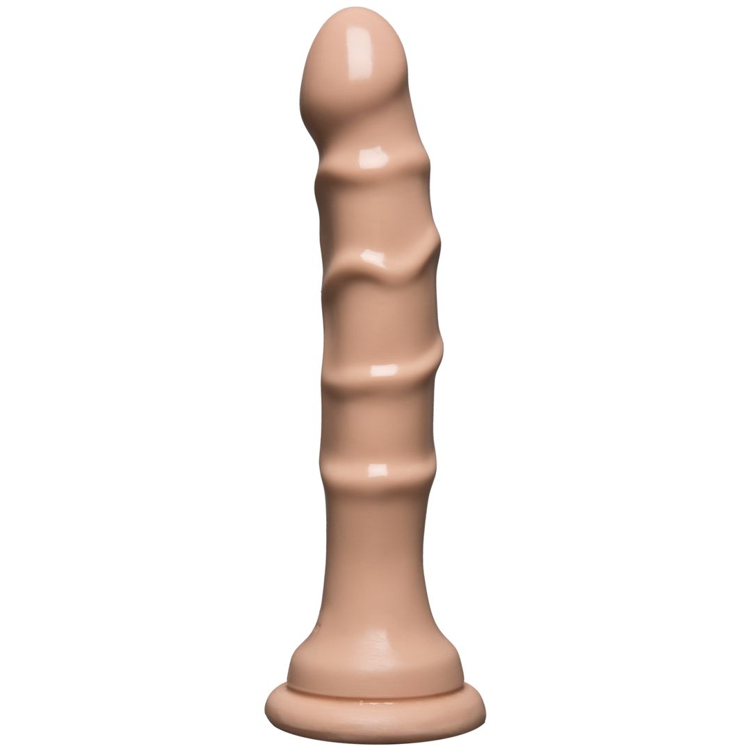 Doc Johnson Slimline Dong con ventosa - 13 cm - Vainilla