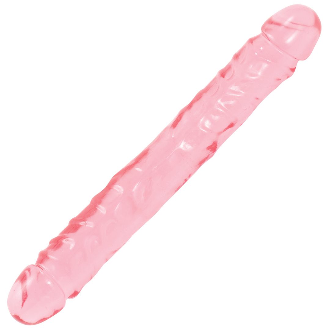 Doc Johnson Jr. Double Dong - Dildo doble - 30 cm - Rosa
