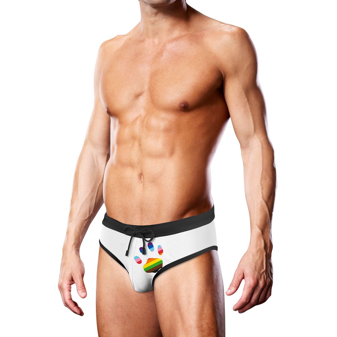 Prowler Bañador Slip - Blanco Pata Oversized