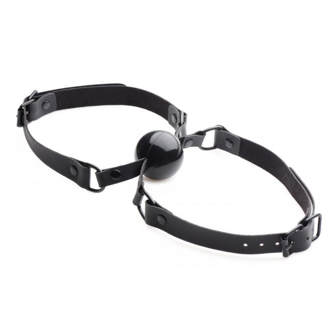 XR Brands Doppelganger - Mordaza doble de silicona
