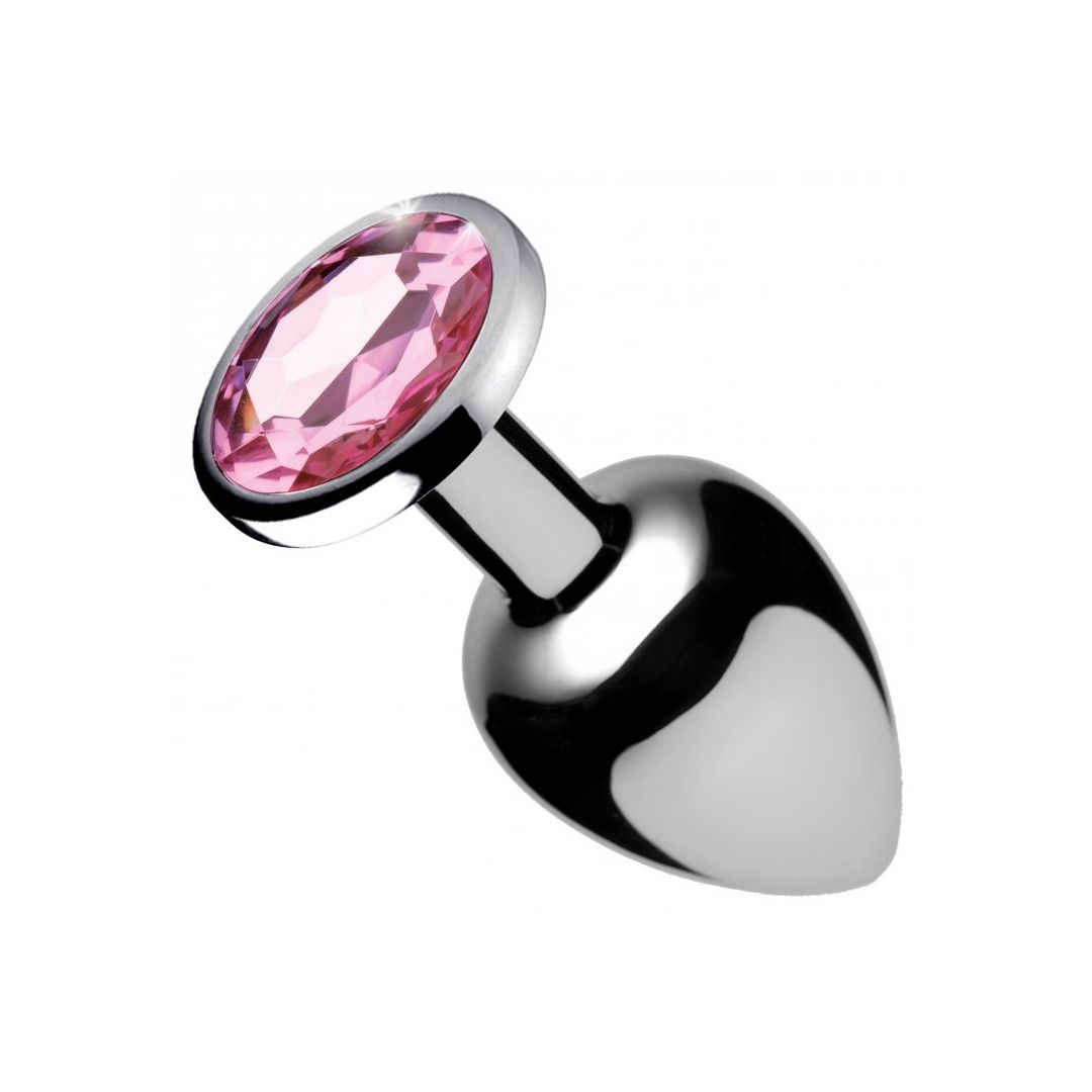 XR Brands Pink Gem - Plug anal - Grande