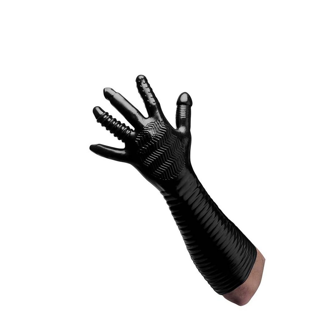XR Brands Pleasure Fister - Guante de fisting texturizado