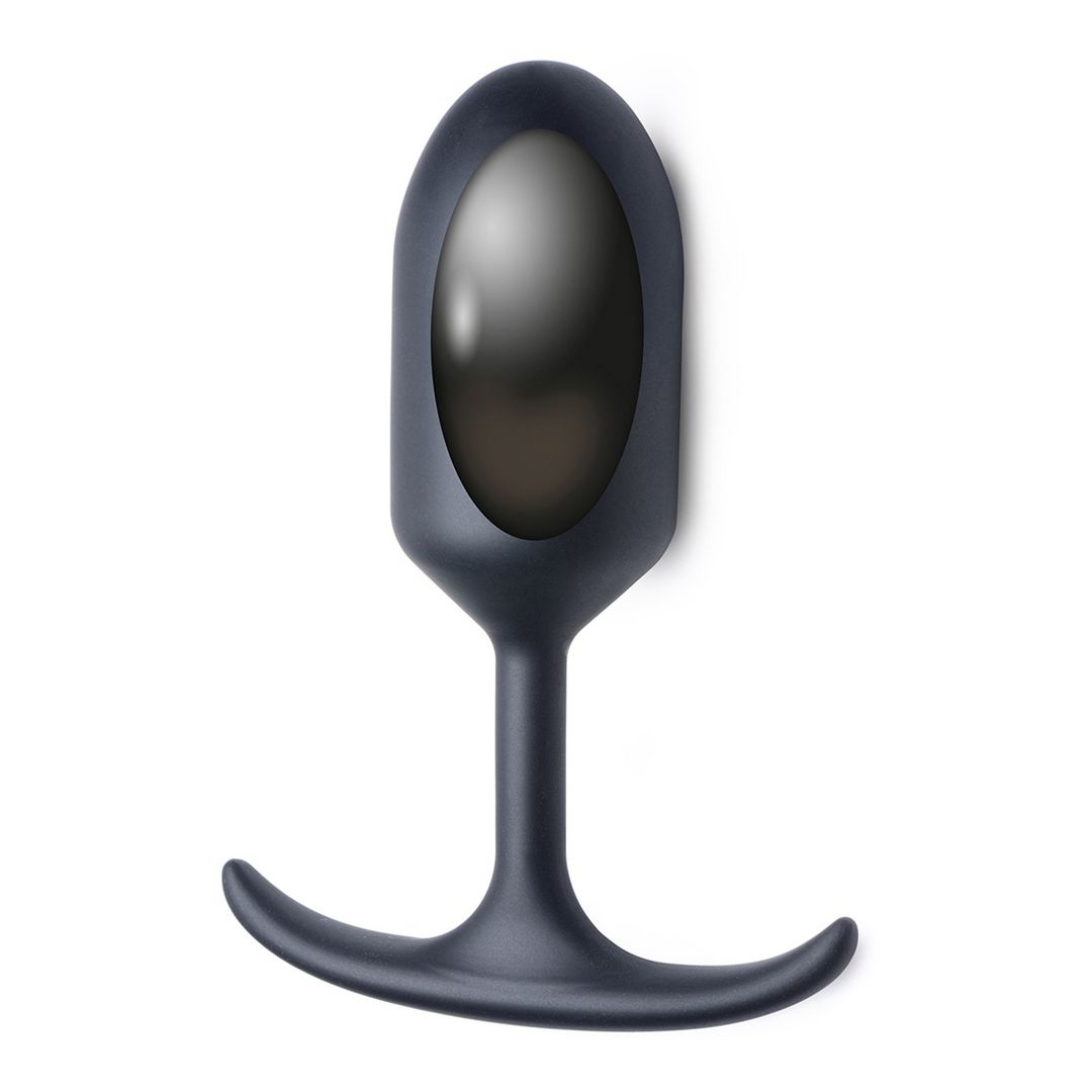 XR Brands Plug anal de silicona premium con peso - Large