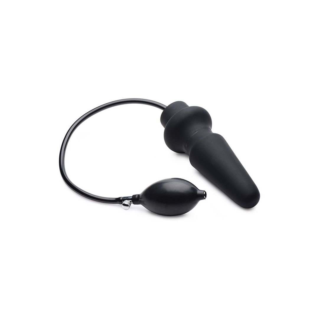 XR Brands Ass-Pand - Plug anal hinchable de silicona grande