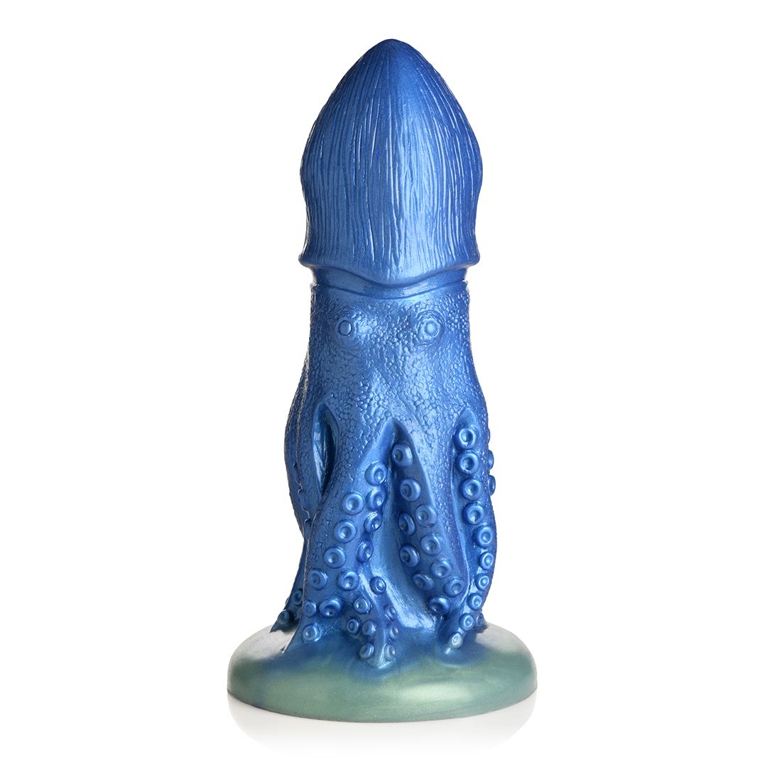 XR Brands Cocktopus Octopus - Dildo de silicona - Azul
