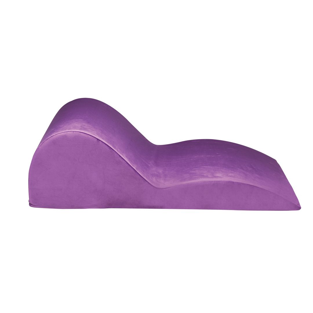 XR Brands Cojín de amor contorneado - Púrpura