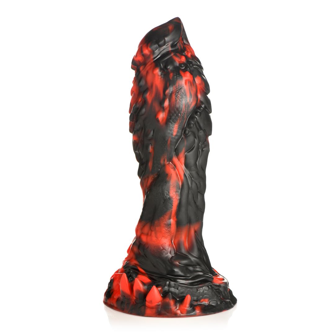 XR Brands Grim Reaper - Dildo de silicona - Rojo/Negro
