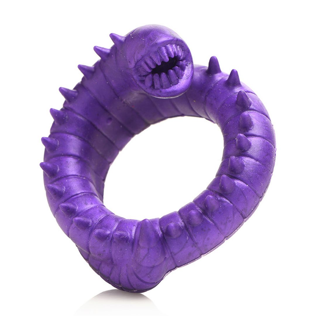 XR Brands Slitherine - Cockring de silicona - Morado