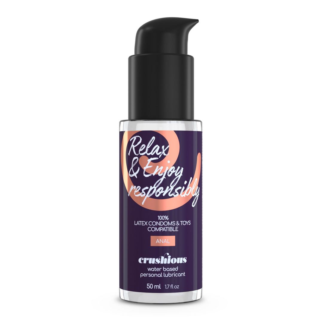 Crushious Lubricante anal base agua - 50 ml