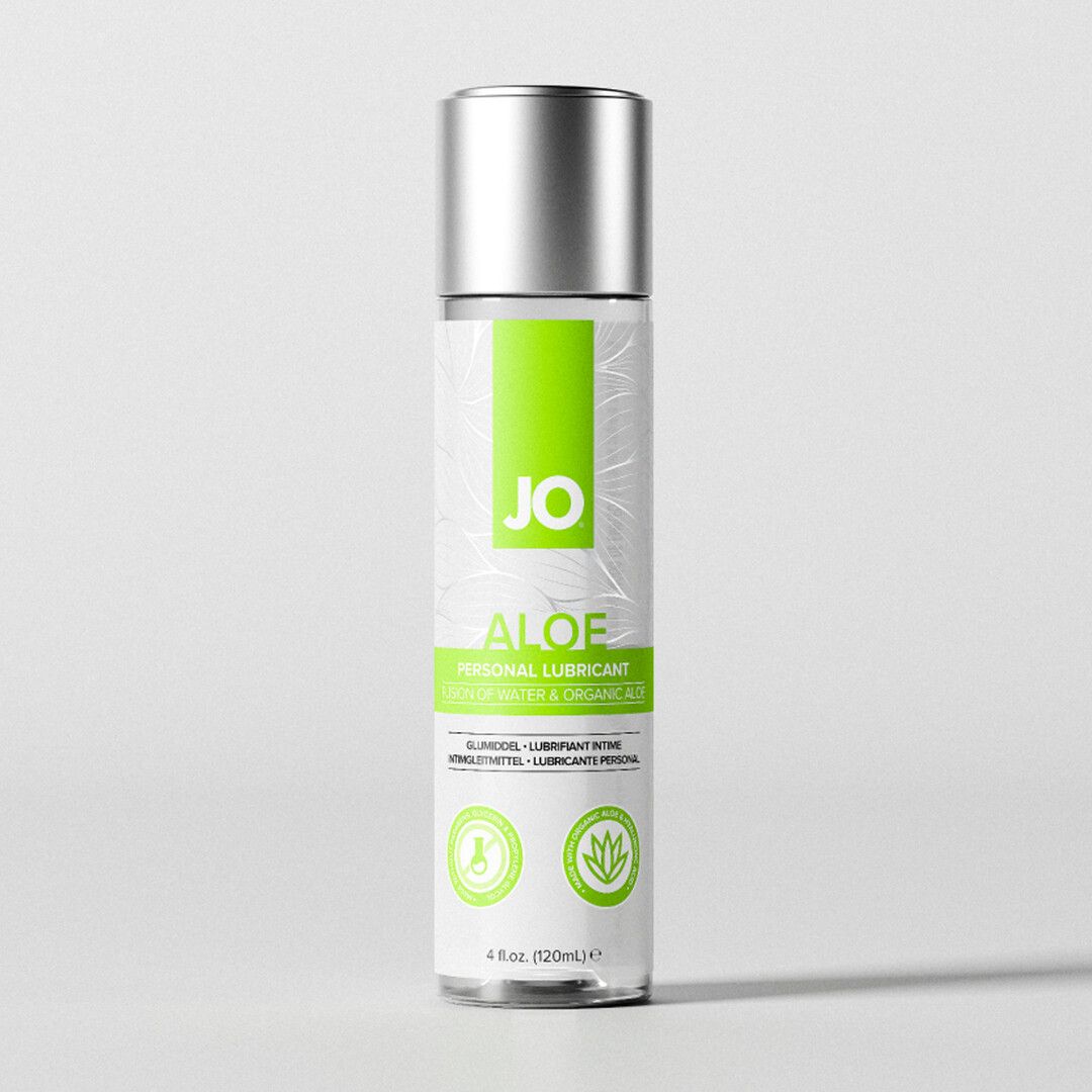 JO Aloe - Lubricante base agua con aloe ecológico - 120 ml