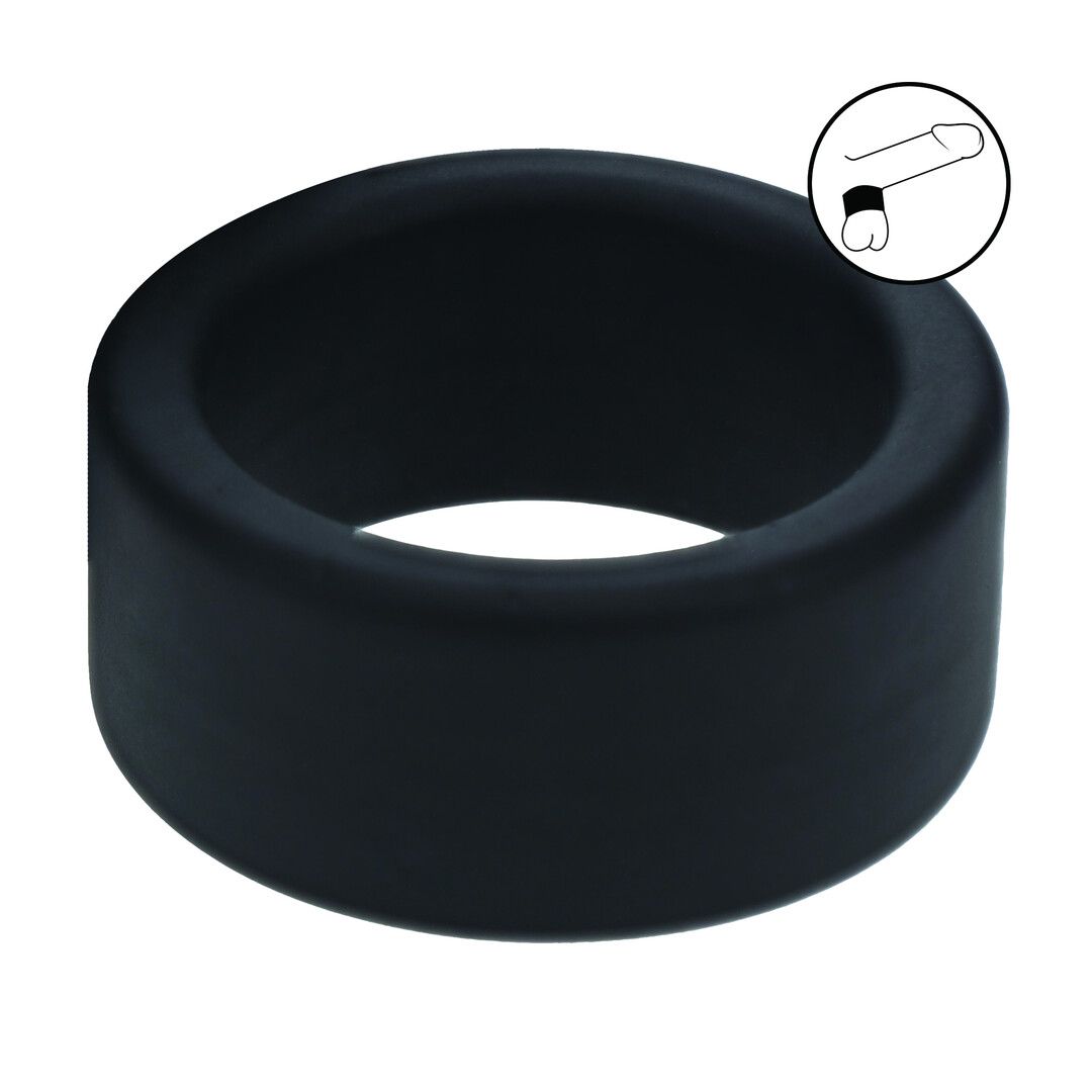 Levelz Ball strap de silicona líquida - S - 34mm - Negro