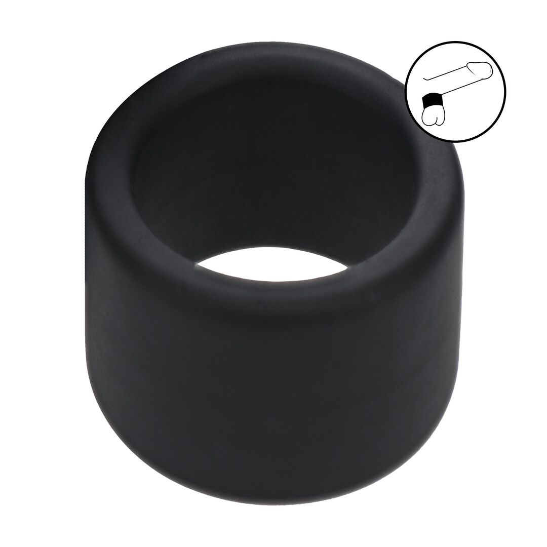 Levelz Ball strap de silicona líquida - L - 34mm - Negro