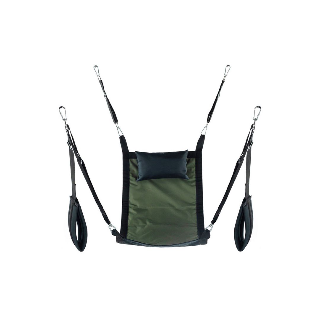 Mr. Sling Sling de lona rectangular con 4 puntos - Caqui