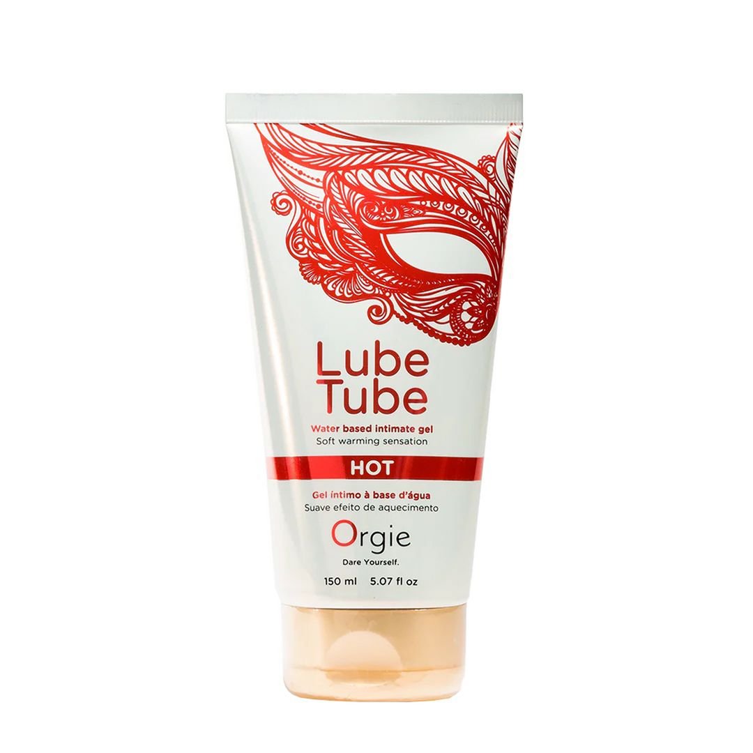 Orgie Lube Tube Hot - Lubricante base agua con efecto calor - 150 ml