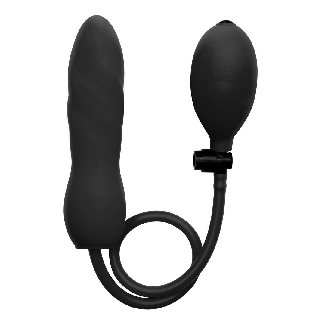 Ouch! Plug anal hinchable de silicona Twist