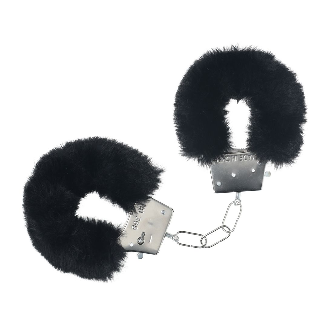 Ouch! Esposas de peluche clásicas - Negro