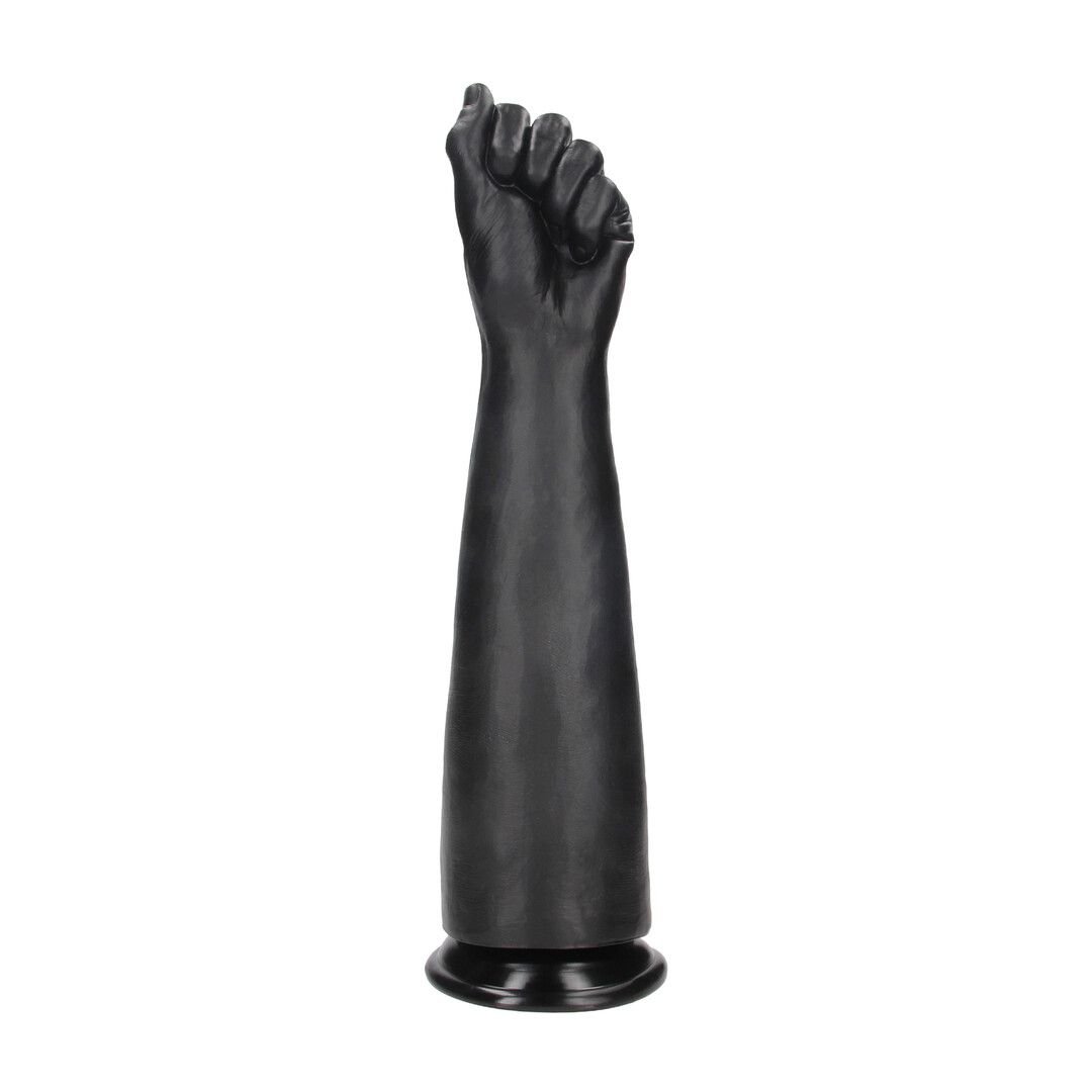 Ouch! Fist of Pleasure XL - Dildo puño - 1336 g / 35 cm - Negro