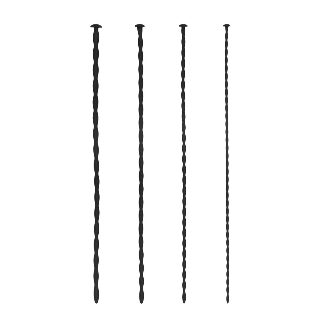 Ouch! Silicone Spiral Screw Plug Set Beginners - Set de sondas uretrales