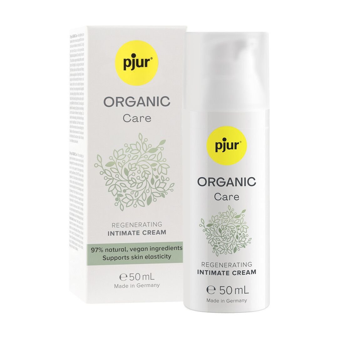 Pjur Organic Care - Crema íntima regeneradora - 50 ml