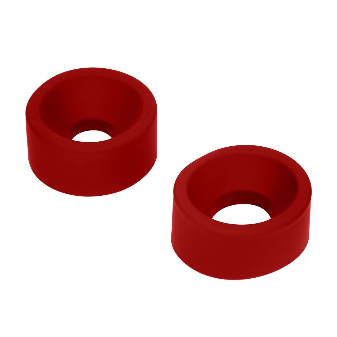 Pumped MegaLift - Bomba de pene automática impermeable - Rojo metalizado