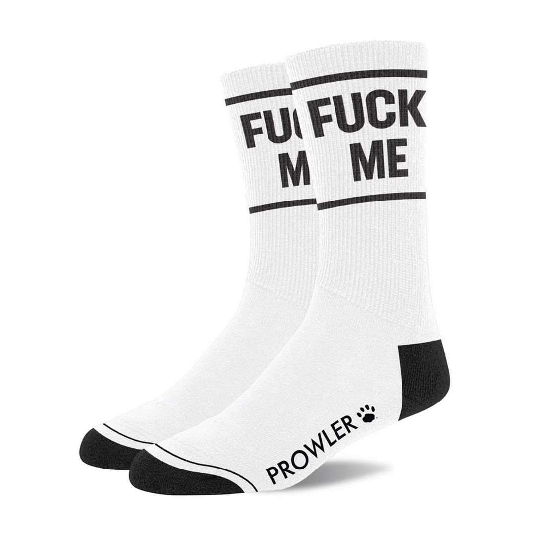 Prowler Red Calcetines Fuck Me - Blanco/Negro