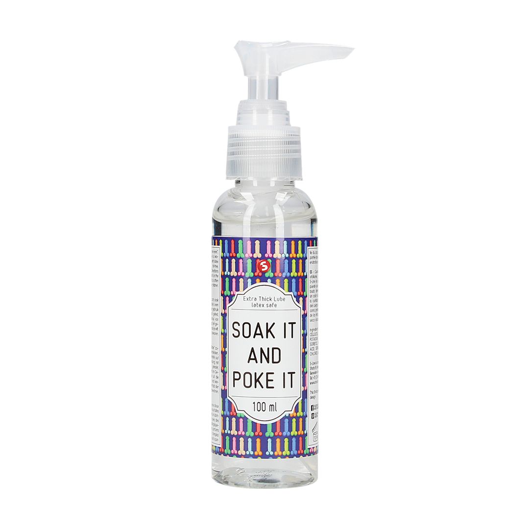 S-Line Soak It And Poke It - Lubricante extra espeso - 100 ml