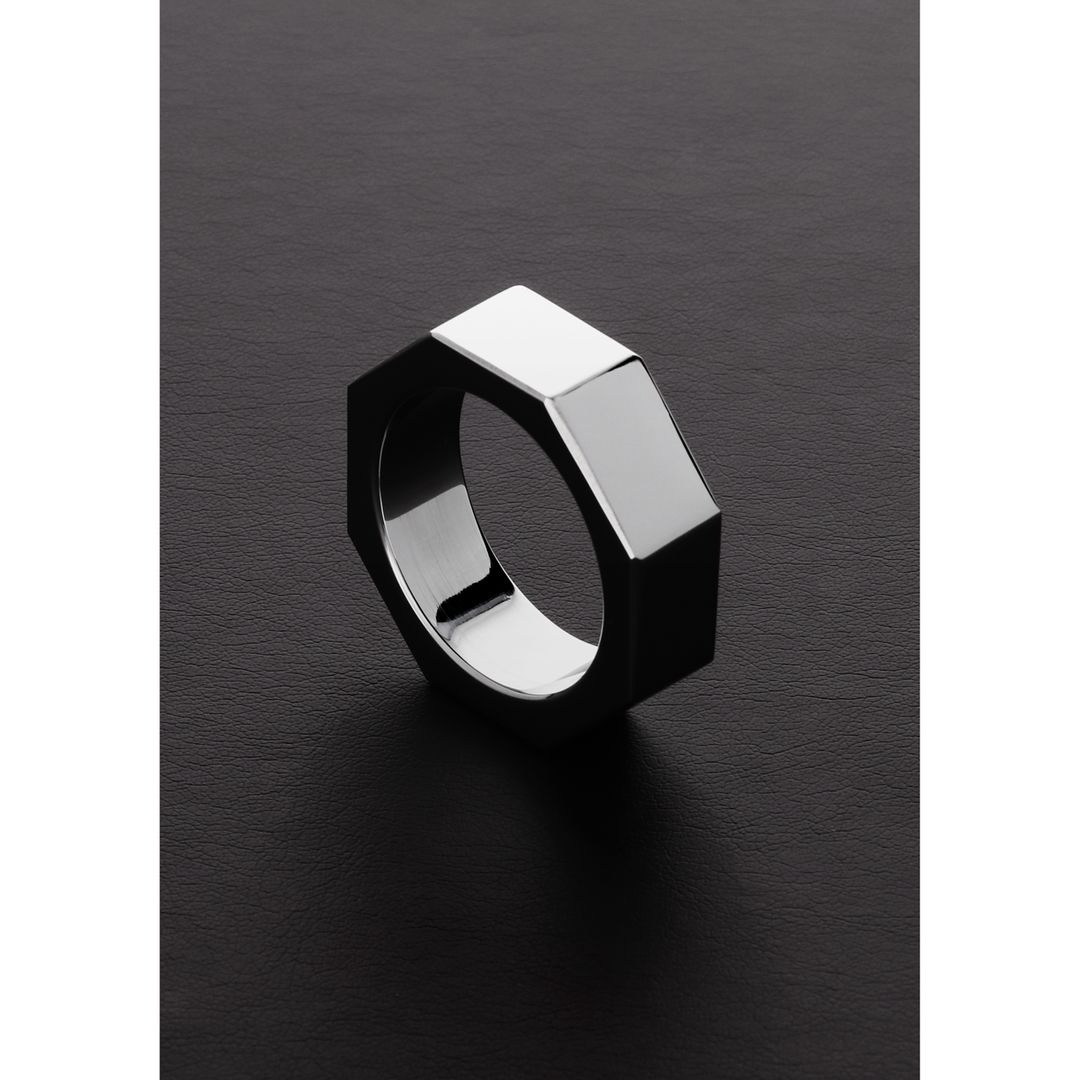 Steel by Shots NUT Cockring de acero - 15 x 6 x 55 mm