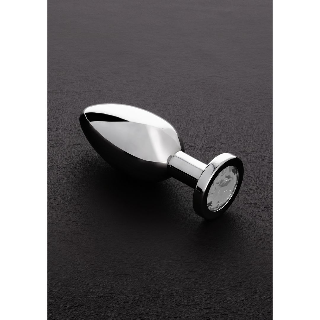 Steel by Shots Plug anal de acero con gema - Grande