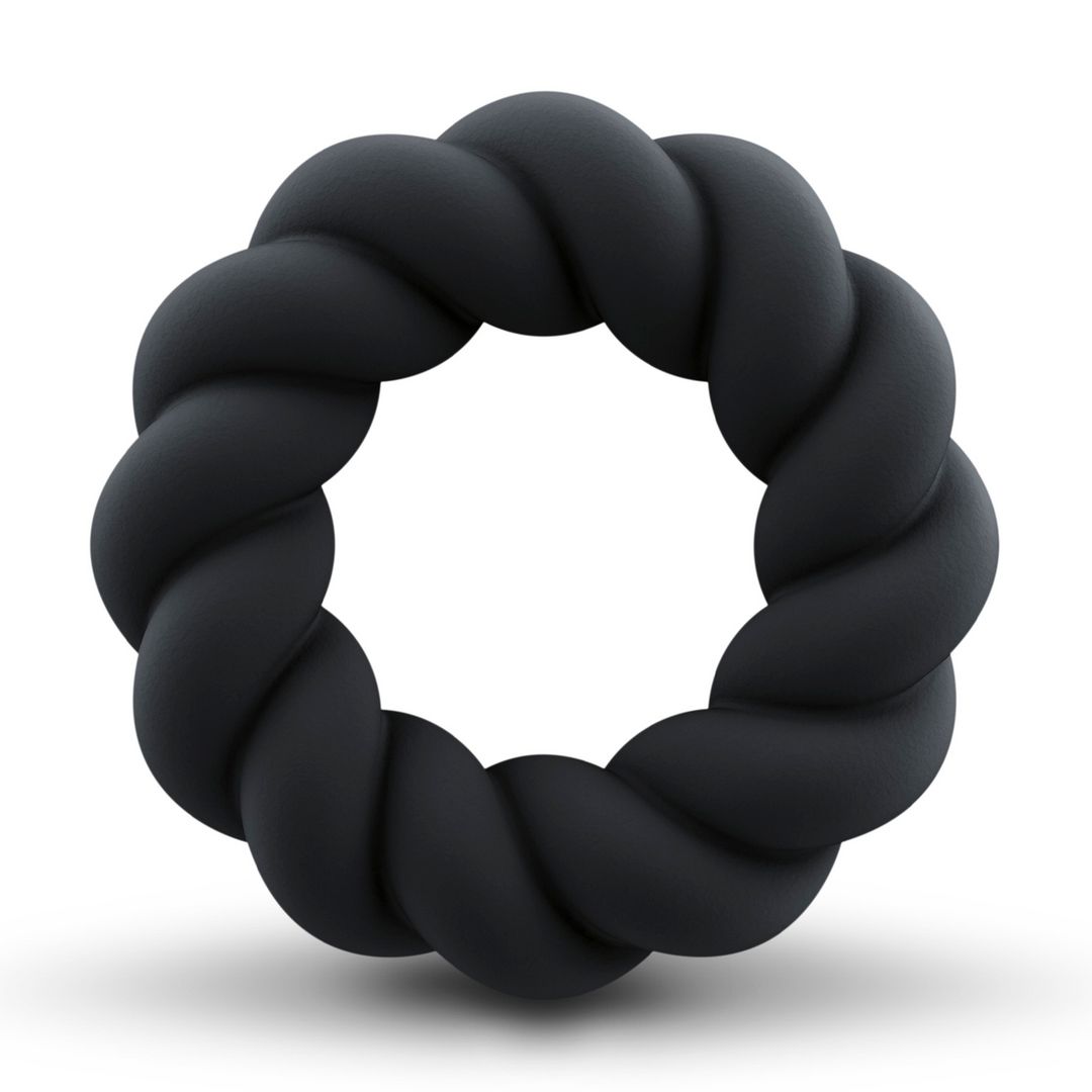 Rocks-Off Twist - Cockring sin vibración - Negro