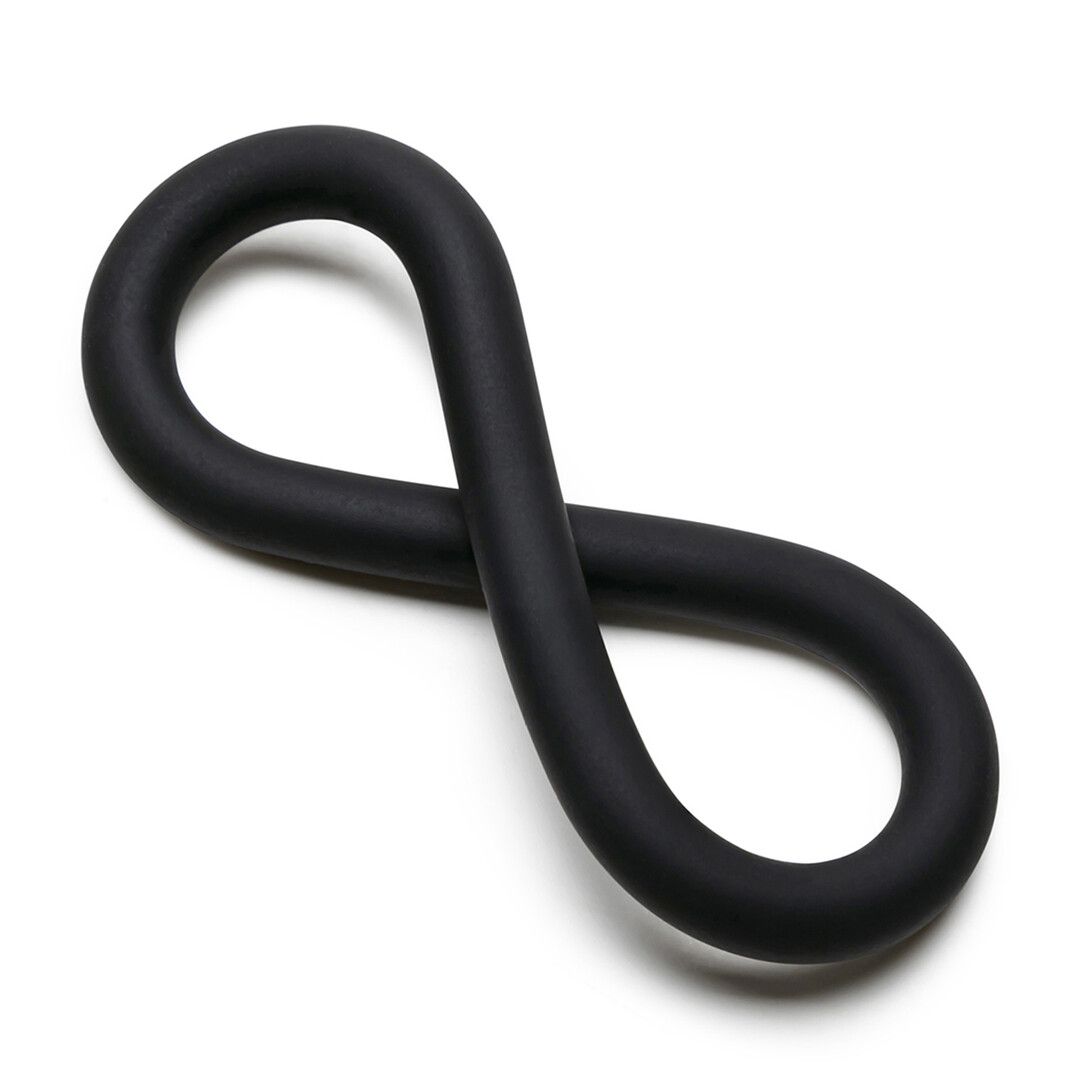PerfectFitBrand Silicone Hefty Wrap Ring - Cockring - 22,9 cm - Negro
