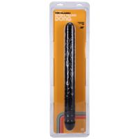 Doc Johnson Veined Double Header - Dildo de doble punta - 45 cm - Negro, imagen 2