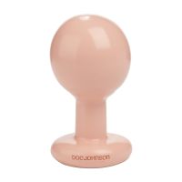 Doc Johnson The Classic - Plug anal redondo - Mediano - Crema