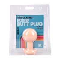 Doc Johnson The Classic - Plug anal redondo - Mediano - Crema, imagen 2