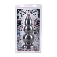 Doc Johnson Triple Payload - Plug anal - Gunmetal, imagen 3
