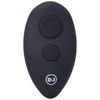 Doc Johnson Expander - Plug anal de silicona con control remoto - Negro, imagen 6