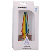 Doc Johnson Groovy - Plug anal de silicona - 12 cm - 0302-02, imagen 2