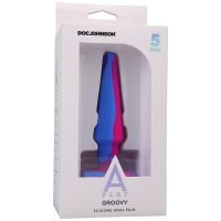 Doc Johnson A-Play Groovy - Plug Anal de Silicona - 12 cm - 0302-04, imagen 2
