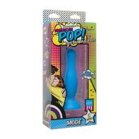 Doc Johnson American POP! Mode - Plug anal de silicona - 12 cm, imagen 2
