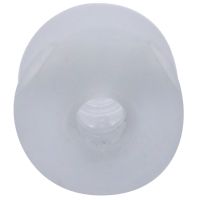 Doc Johnson GoodHead - Helping Head Pro - Masturbador vibrador - Transparente, imagen 4