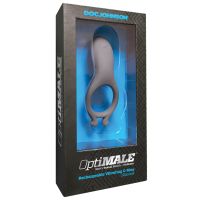 Doc Johnson OptiMALE Cockring vibrador recargable - 7 modos, imagen 2
