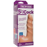 Doc Johnson Raging Hard-On Dildo - 13 cm - Vainilla, imagen 2