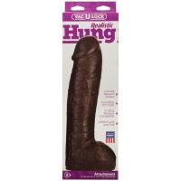 Doc Johnson Realistic Hung - Dildo realista - 32 cm - Marrón, imagen 4