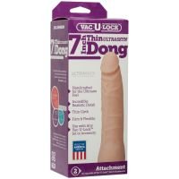 Doc Johnson Dildo realista ULTRASKYN - 18 cm - Blanco, imagen 3