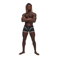 Male Power Sport Mesh Mini Short - L - Negro