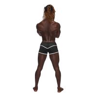 Male Power Sport Mesh Mini Short - L - Negro, imagen 2