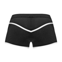 Male Power Sport Mesh Mini Short - L - Negro, imagen 5