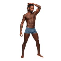 Male Power Inter-mingle Mini Short - L - Azul, imagen 2