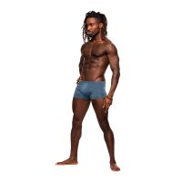 Male Power Inter-mingle Mini Short - L - Azul, imagen 3